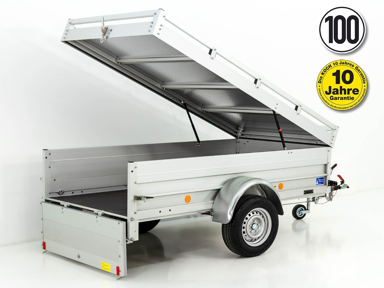 13deckel-2.jpg Deckelanhänger 105x205cm Höhe:50cm 1000kg | Typ B1000-Neu – Image 1