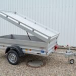 Koch-Anhänger Typ 4.12 Deckelanhänger 1200kg 250x125x50cm Aluminium mit Deckel