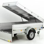 Koch-Anhänger U4 Deckelanhänger 750kg 250x125x50cm Aluminium mit Deckel