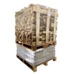 Palette de Mixte Bois compressé + Box Bois de chauffage 50cm
